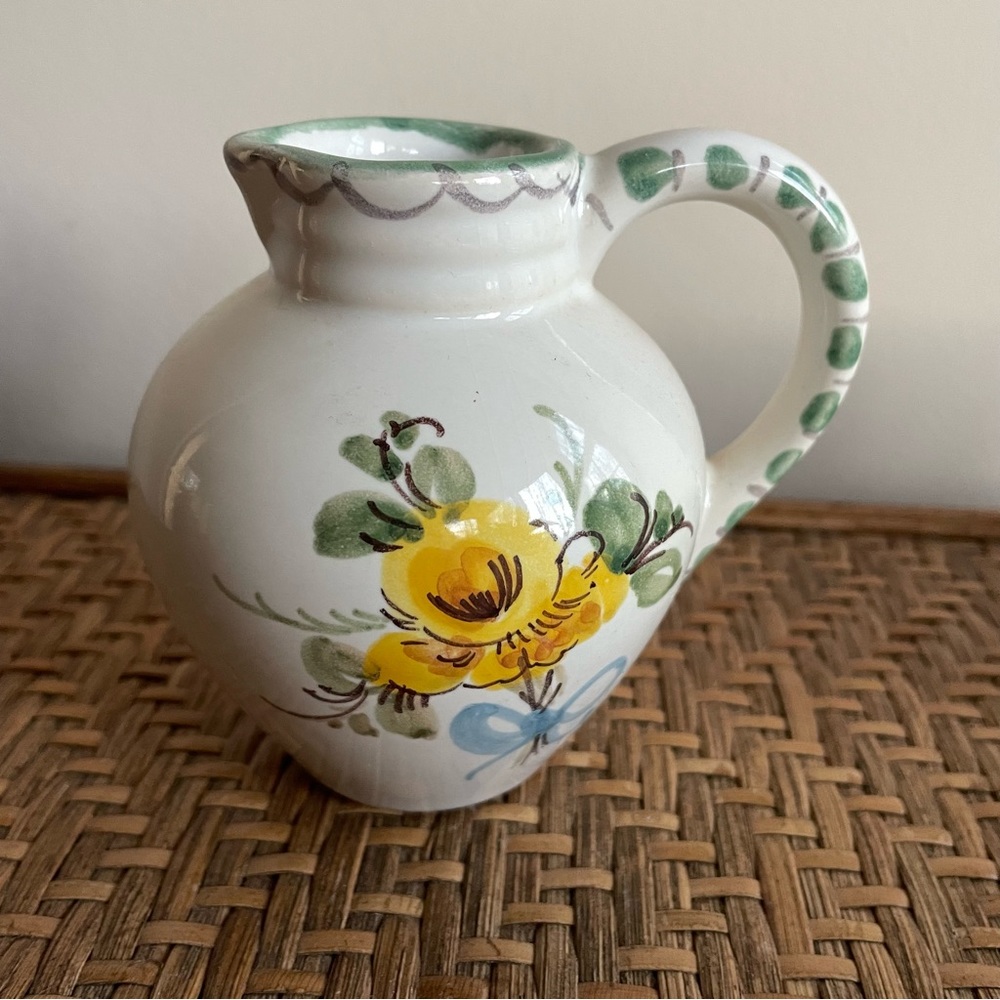 Ulmer Keramik Mini Floral Vase Pitcher Jug - Made in Germany #212